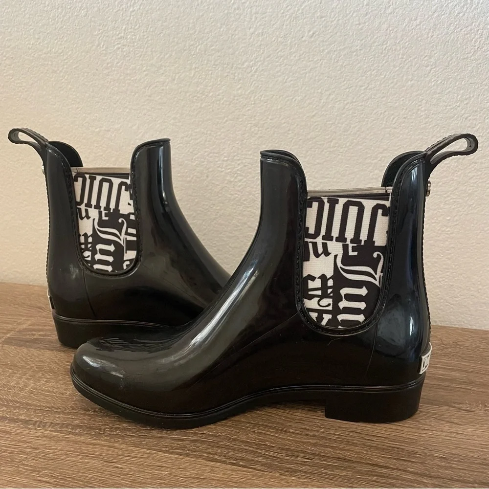 Juicy Couture Romance Women's Waterproof Rain Boots, Size 6